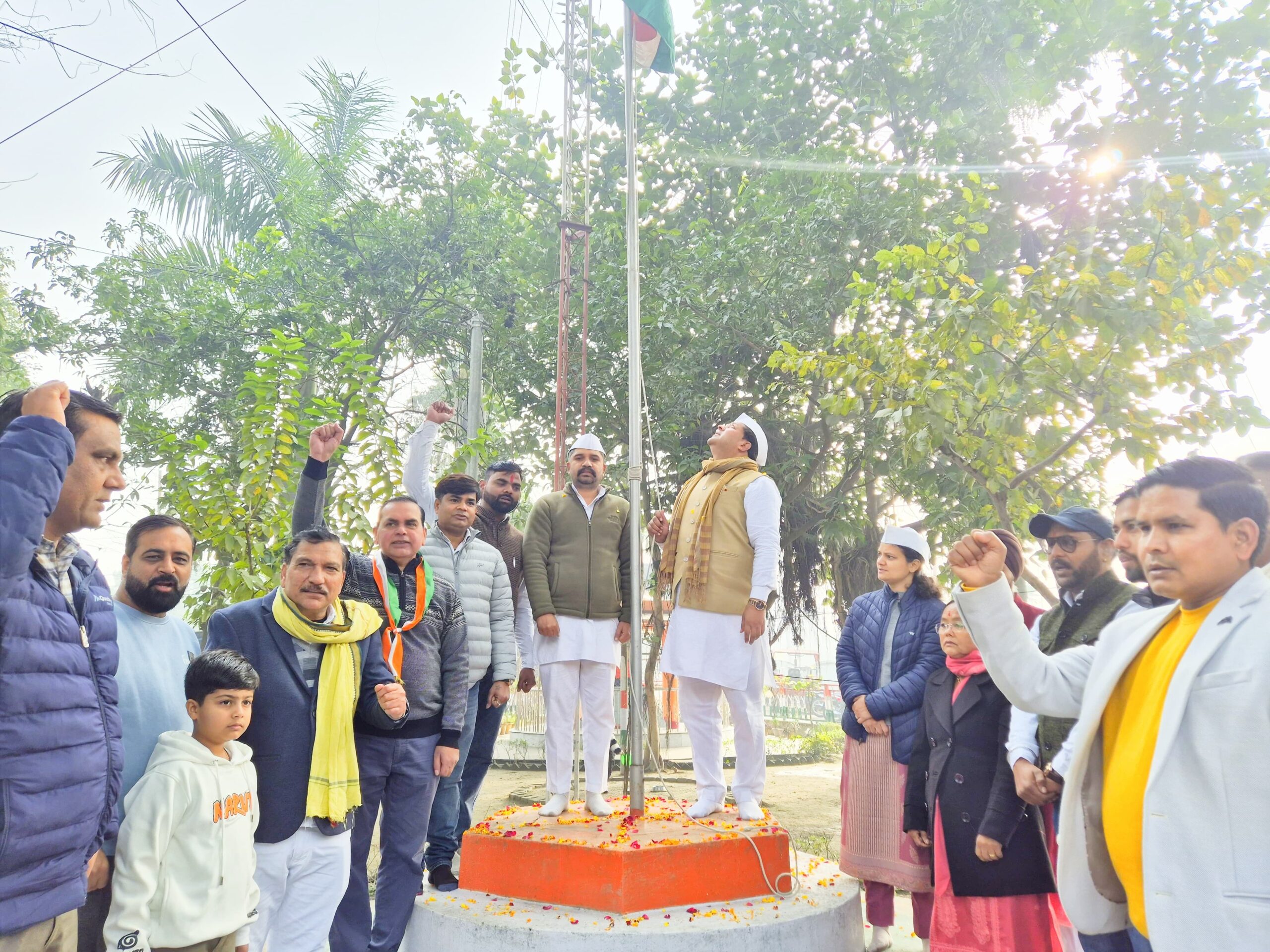 रुद्रपुर नगर निगम ने ‘जीरो वेस्ट’ थीम पर मनाया गणतंत्र दिवस