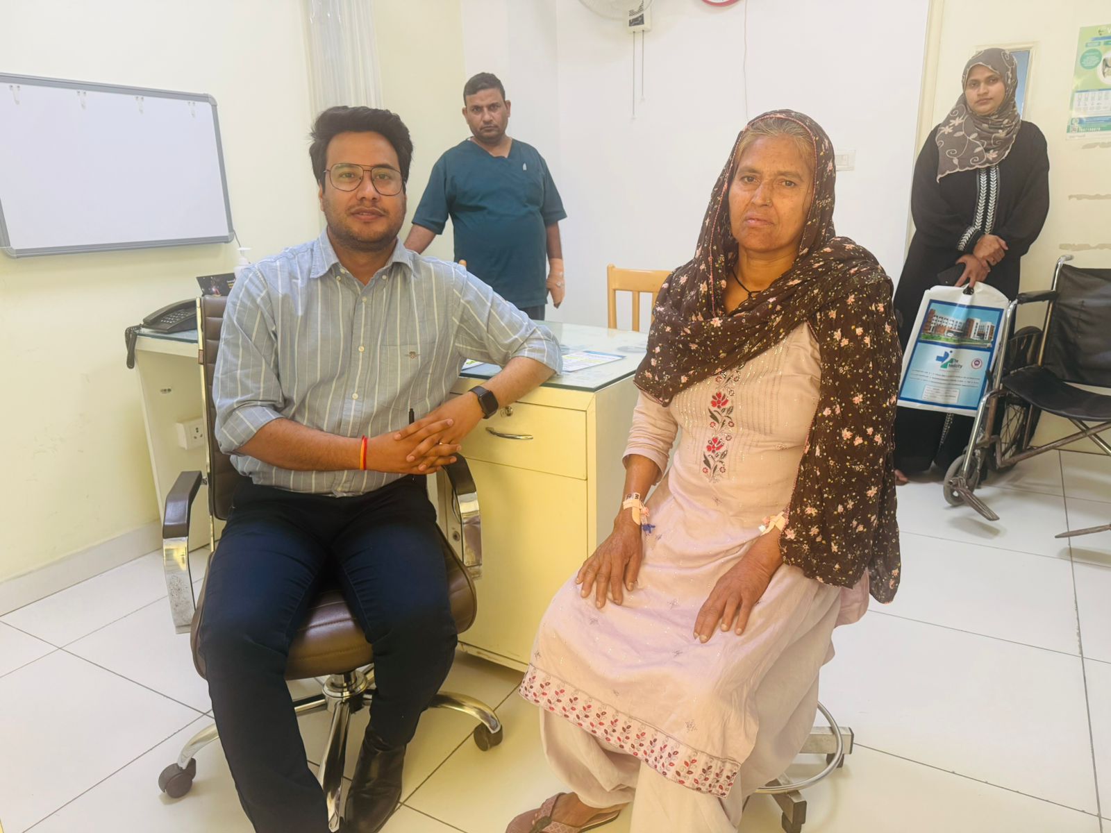 रुद्रपुर में मरीज के मूत्राशय की गांठ का हुआ सफल ऑपरेशन