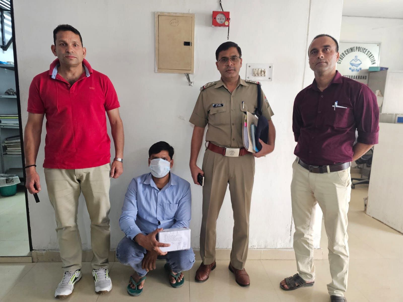 डिजिटल अरेस्ट कर 69 लाख ठगने वाले गिरोह का भंडाफोड़, एक गिरफ्तार