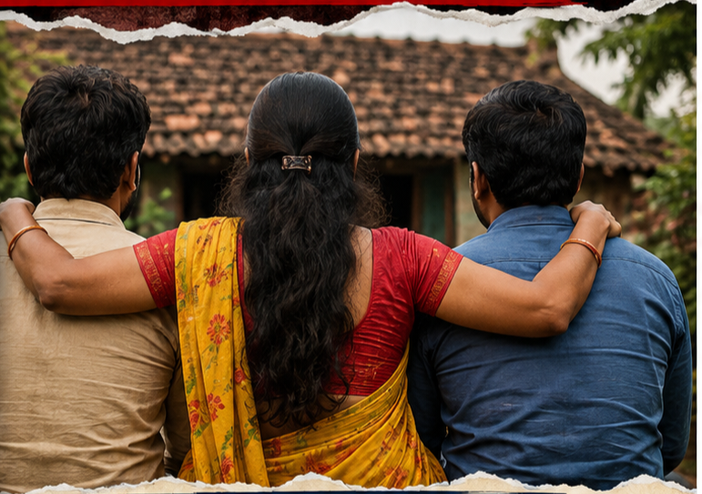 पति, पत्नी और प्रेमी… तीनों एक छत के नीचे रहेंगे!